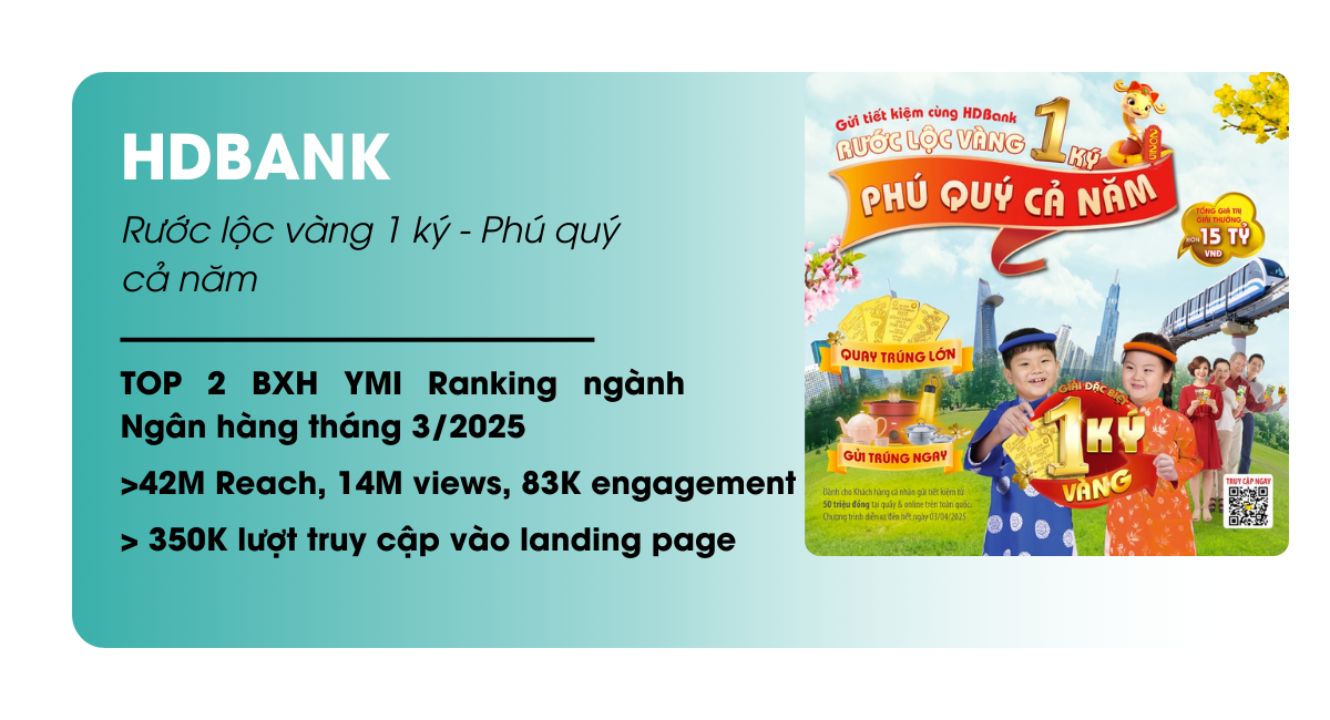 HDBank – “RƯỚC LỘC VÀNG 1 KÝ – PHÚ QUÝ CẢ NĂM”: Khi gửi tiết kiệm trở thành nghi thức đón tài lộc đầu năm
